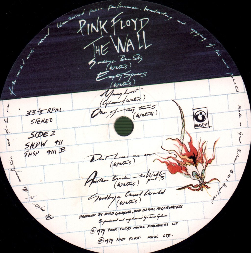 Pink Floyd - Wall - Double Lp