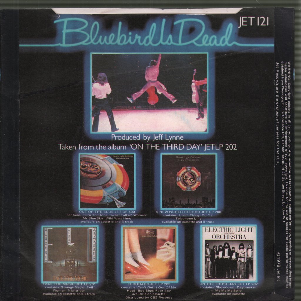 Electric Light Orchestra - Sweet Talkin' Woman - 7 Inch