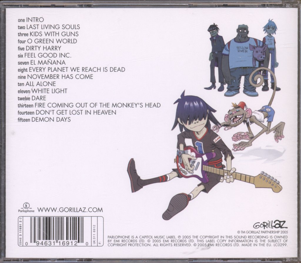 Gorillaz - Demon Days - Cd