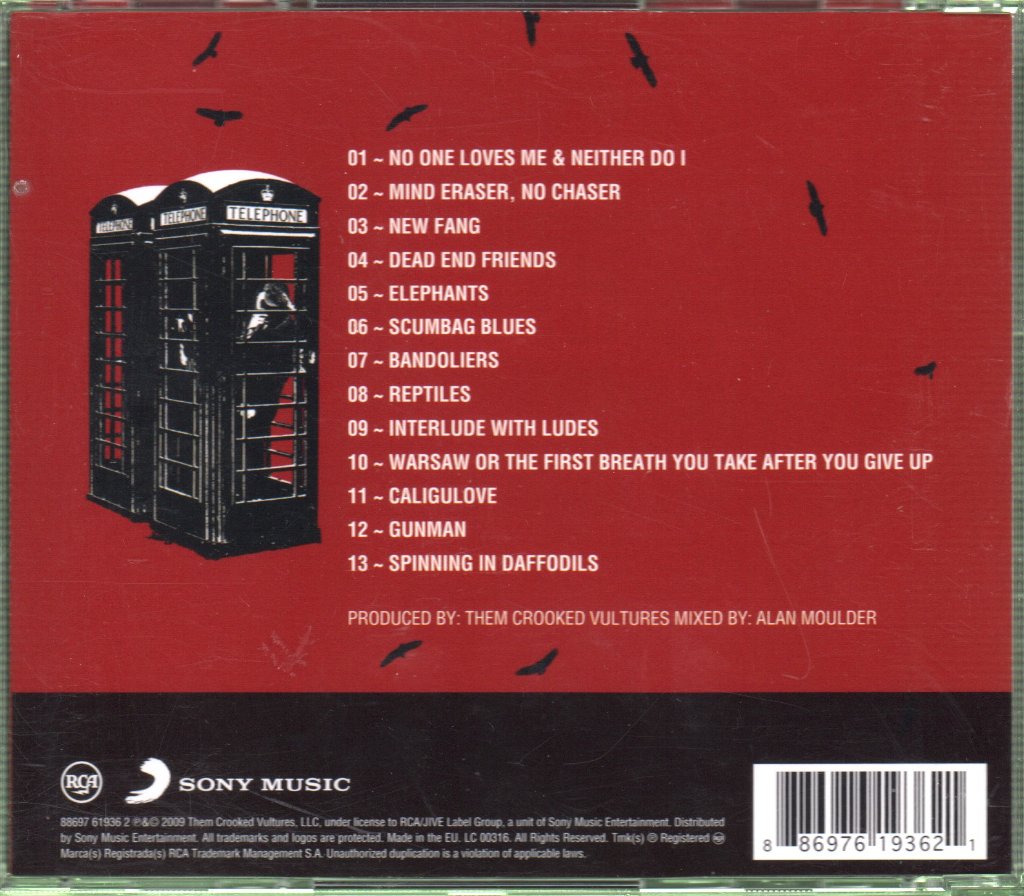 Them Crooked Vultures - Them Crooked Vultures - Cd