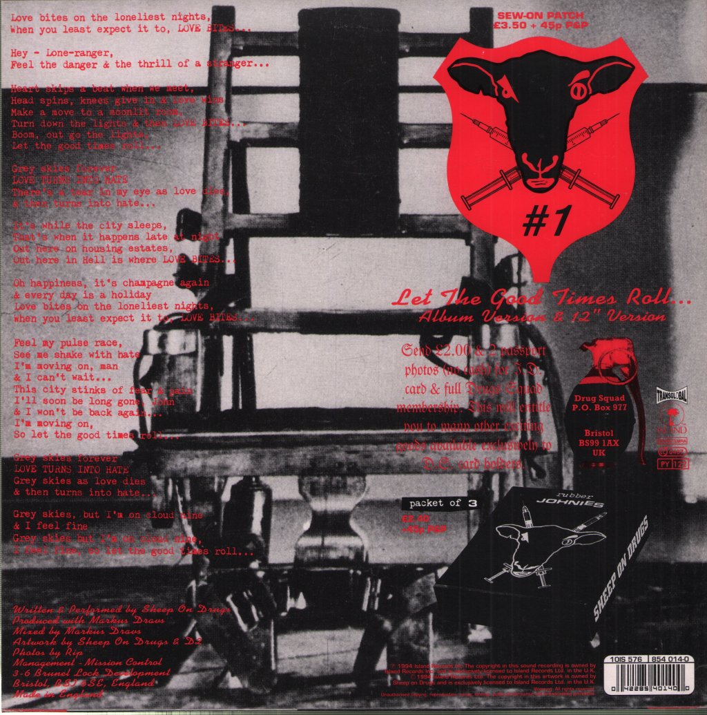 Sheep On Drugs - Let The Good Times Roll... - 10 Inch