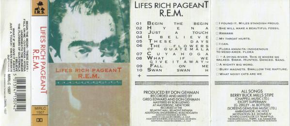 R.E.M. - Lifes Rich Pageant - Cassette