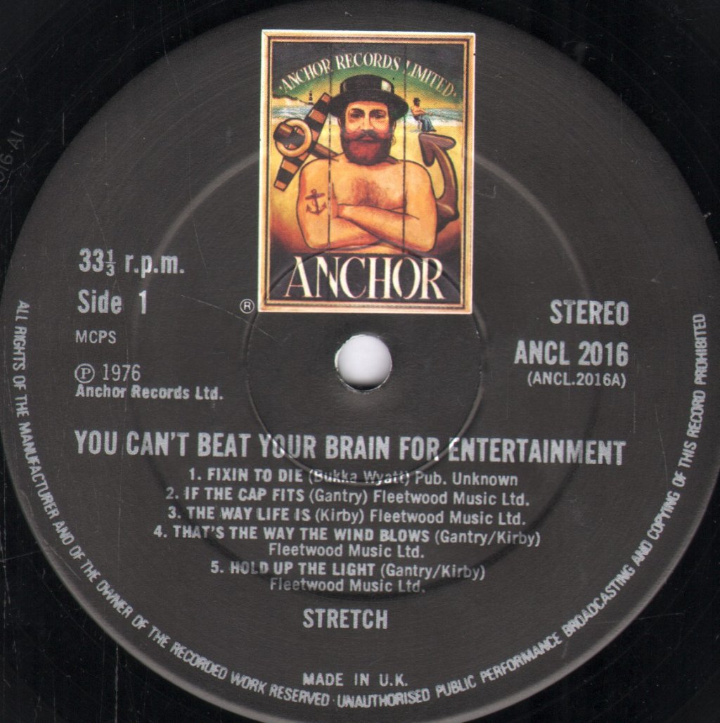Stretch (70'S Rock Group) - You Can't Beat Your Brain For Entertainment - Lp
