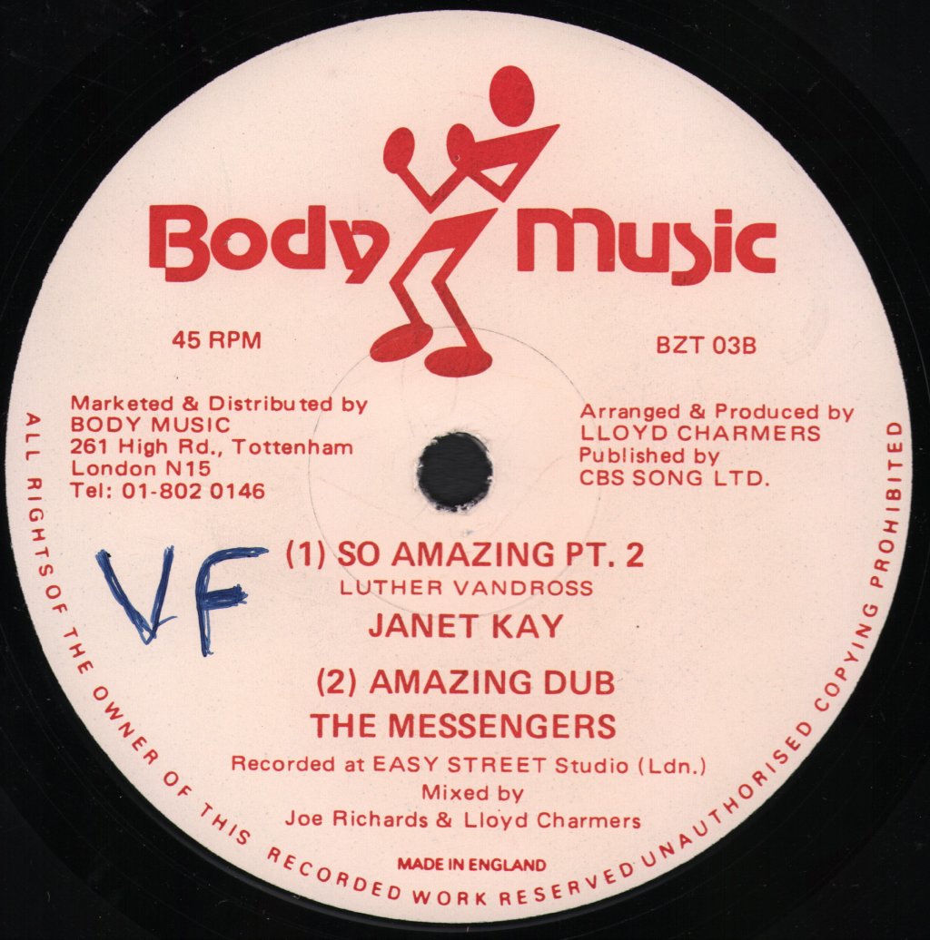 Janet Kay - So Amazing - 12 Inch