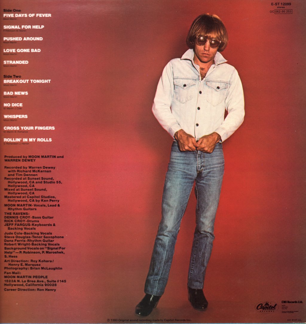 Moon Martin - Street Fever - Lp
