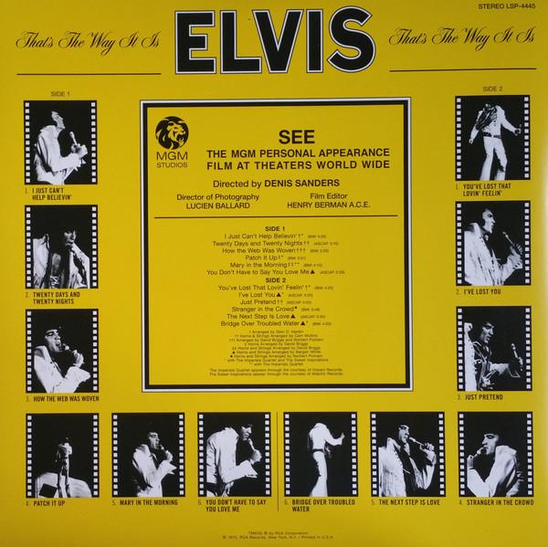 Elvis Presley - That's The Way It Is - Lp Set