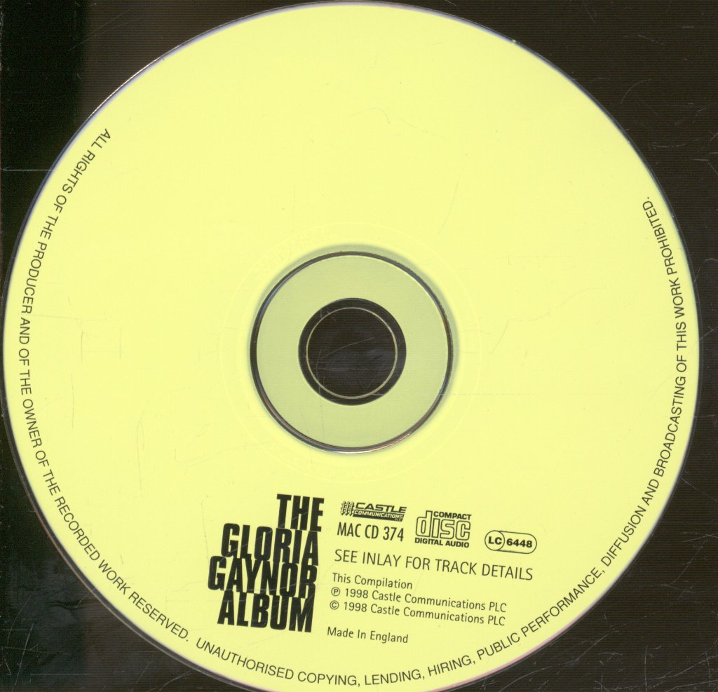 Gloria Gaynor - Gloria Gaynor Album - Cd