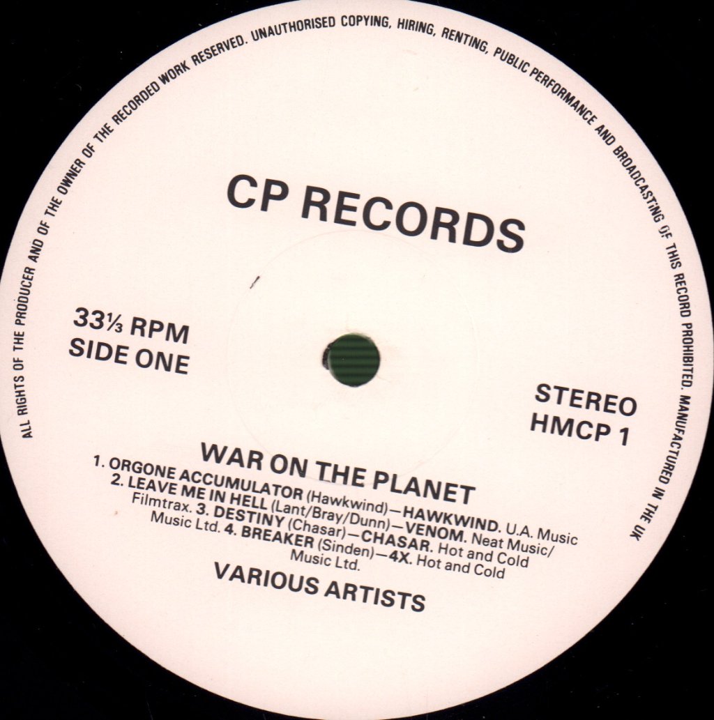 Various Artists - War On The Planet - Lp