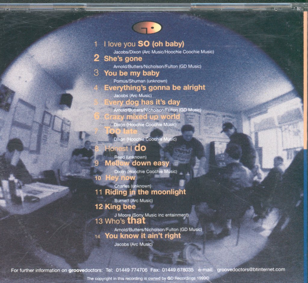 Groove Doctors - Crazy Mixed Up World - Cd