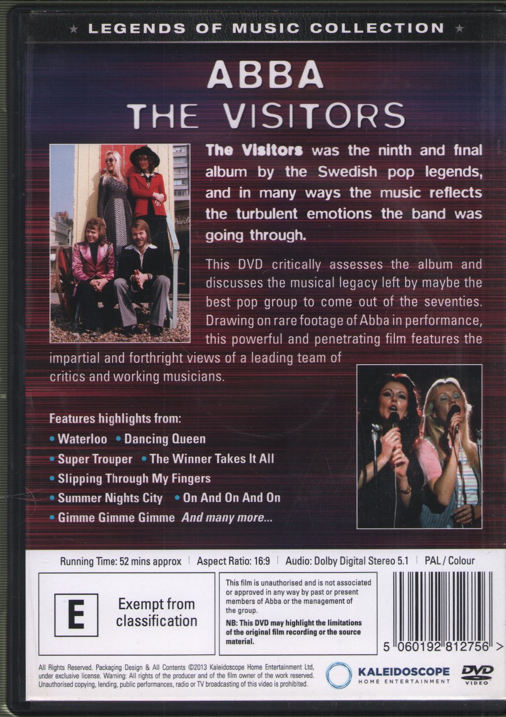 ABBA - Visitors - Dvd