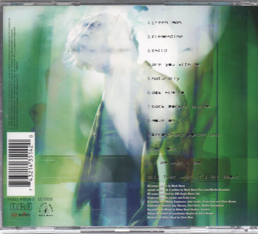 Mark Owen - Green Man - Cd