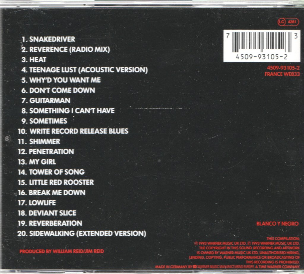 Jesus And Mary Chain - Sound Of Speed - Cd