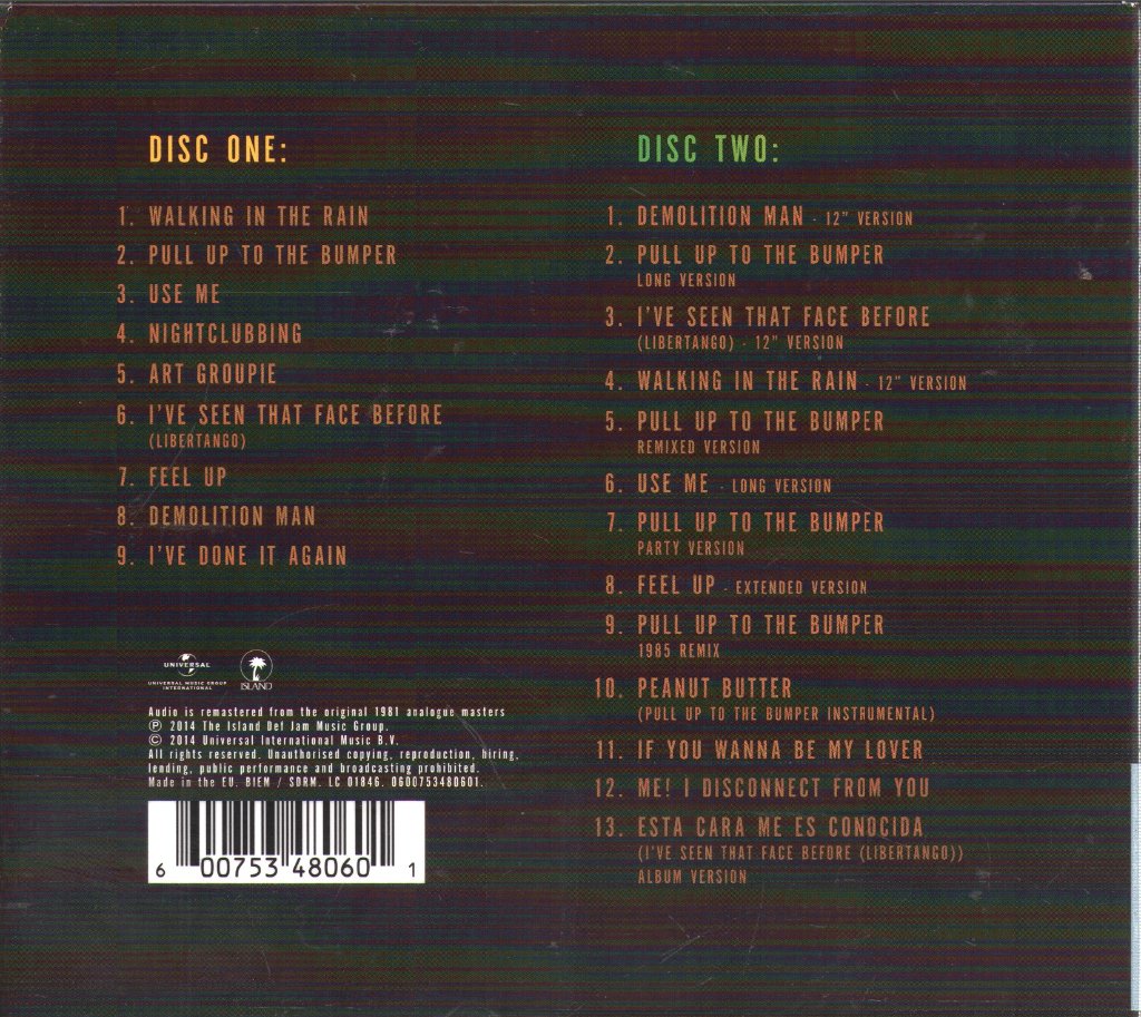 Grace Jones - Nightclubbing - Cd Set