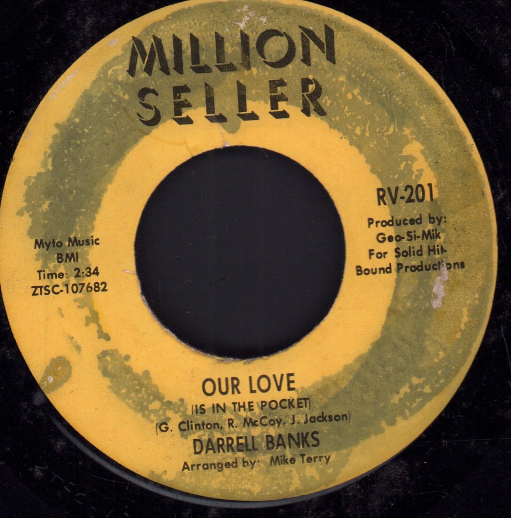 Darrell Banks - Open The Door To Your Heart - 7 Inch