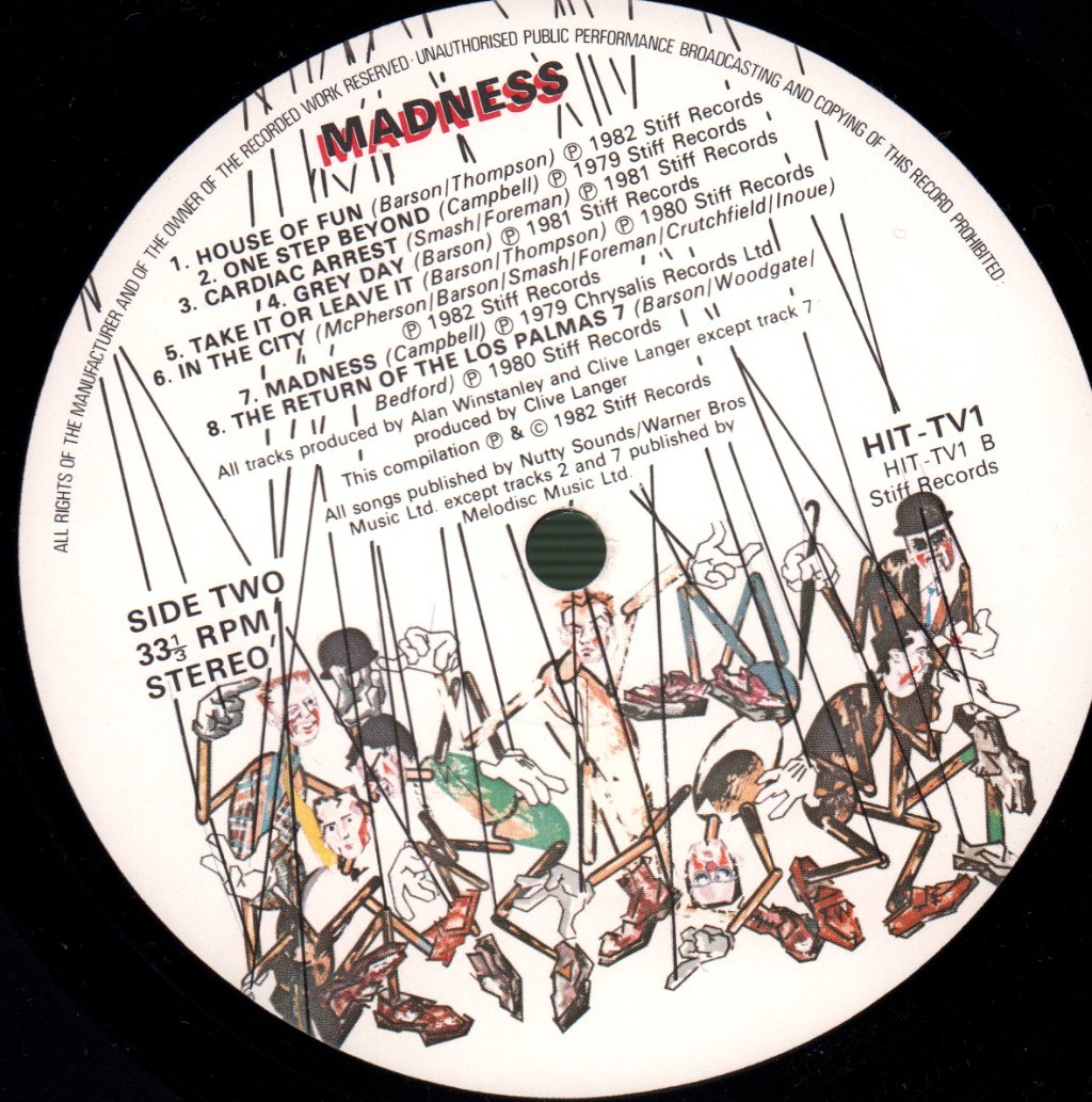 Madness - Complete Madness - Lp