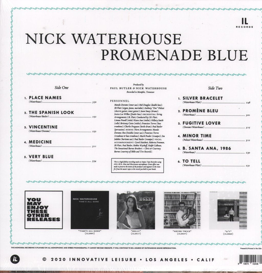 Nick Waterhouse - Promenade Blue - Lp