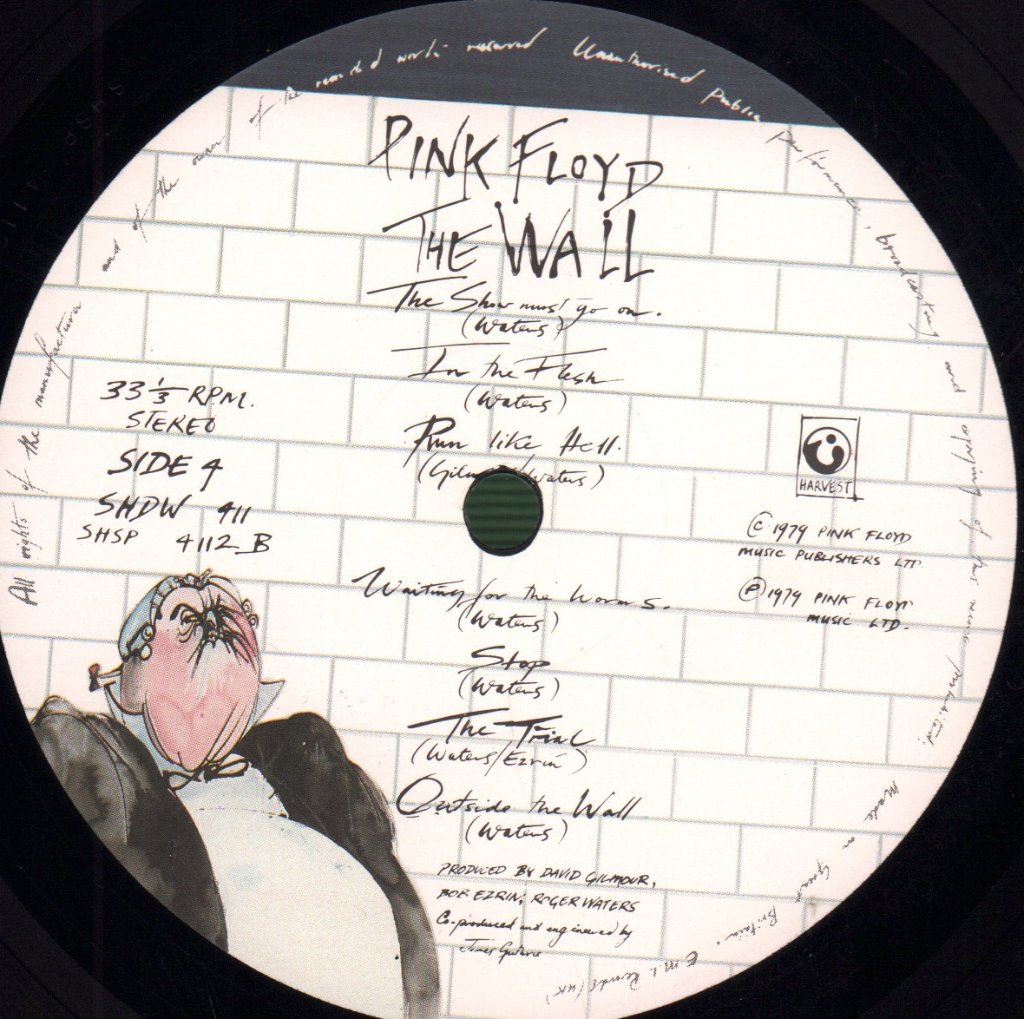 Pink Floyd - Wall - Double Lp