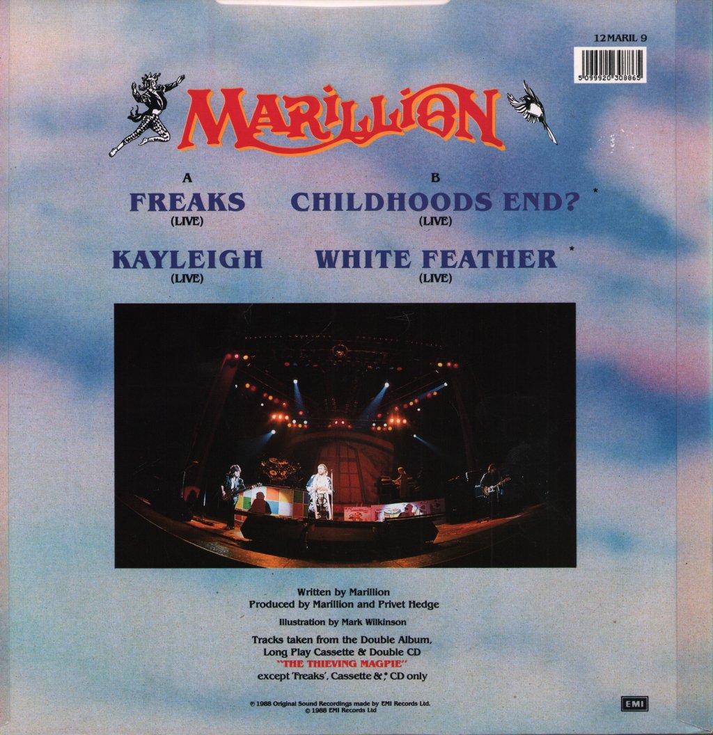 Marillion - Freaks - 12 Inch