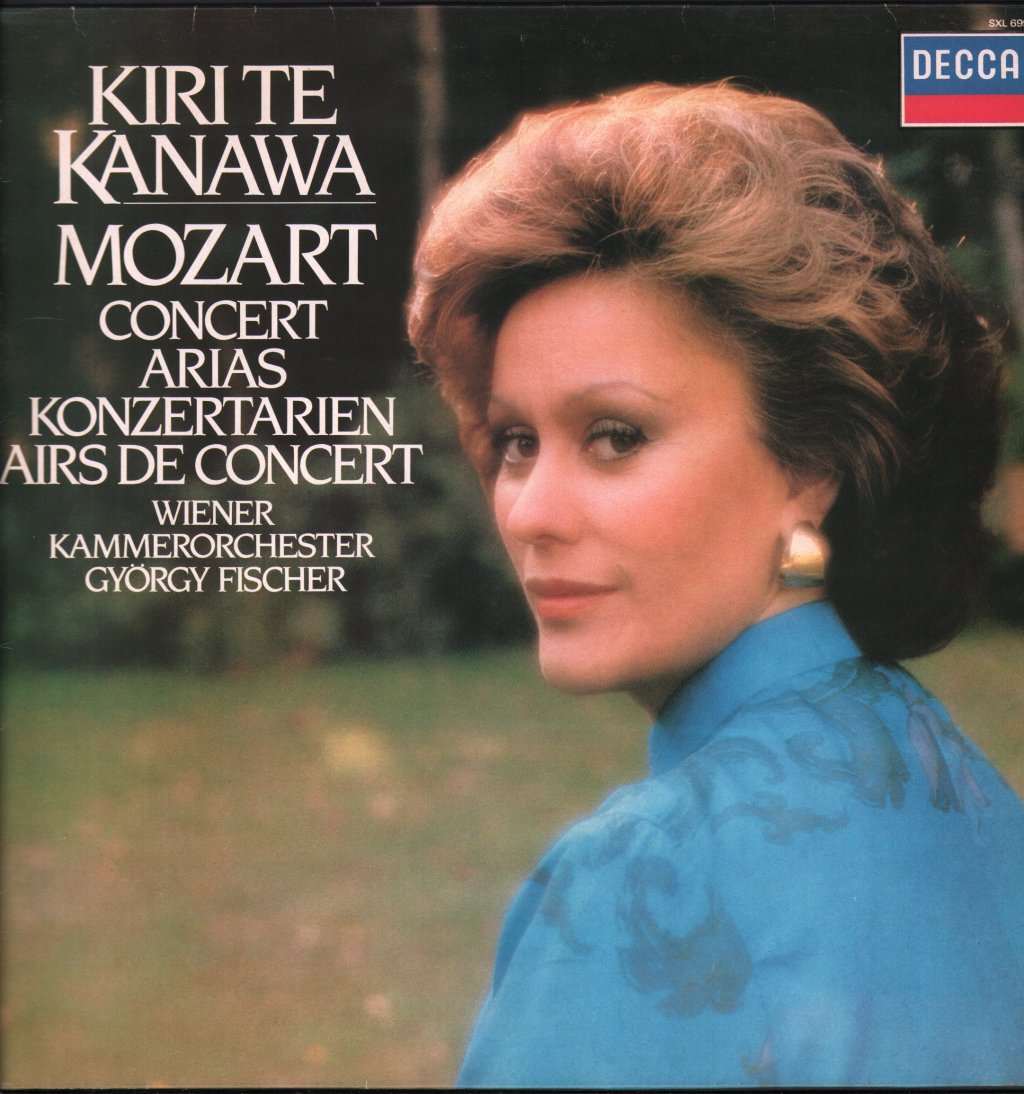 Kiri Te Kanawa - Mozart Soprano Concert Arias - Lp