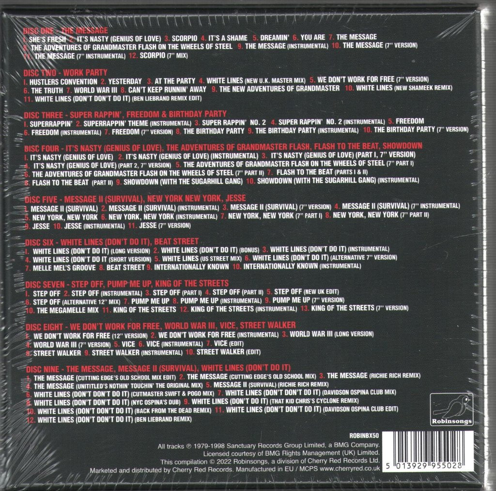 Grandmaster Flash - Sugar Hill Adventures: The Collection - Cd Box Set