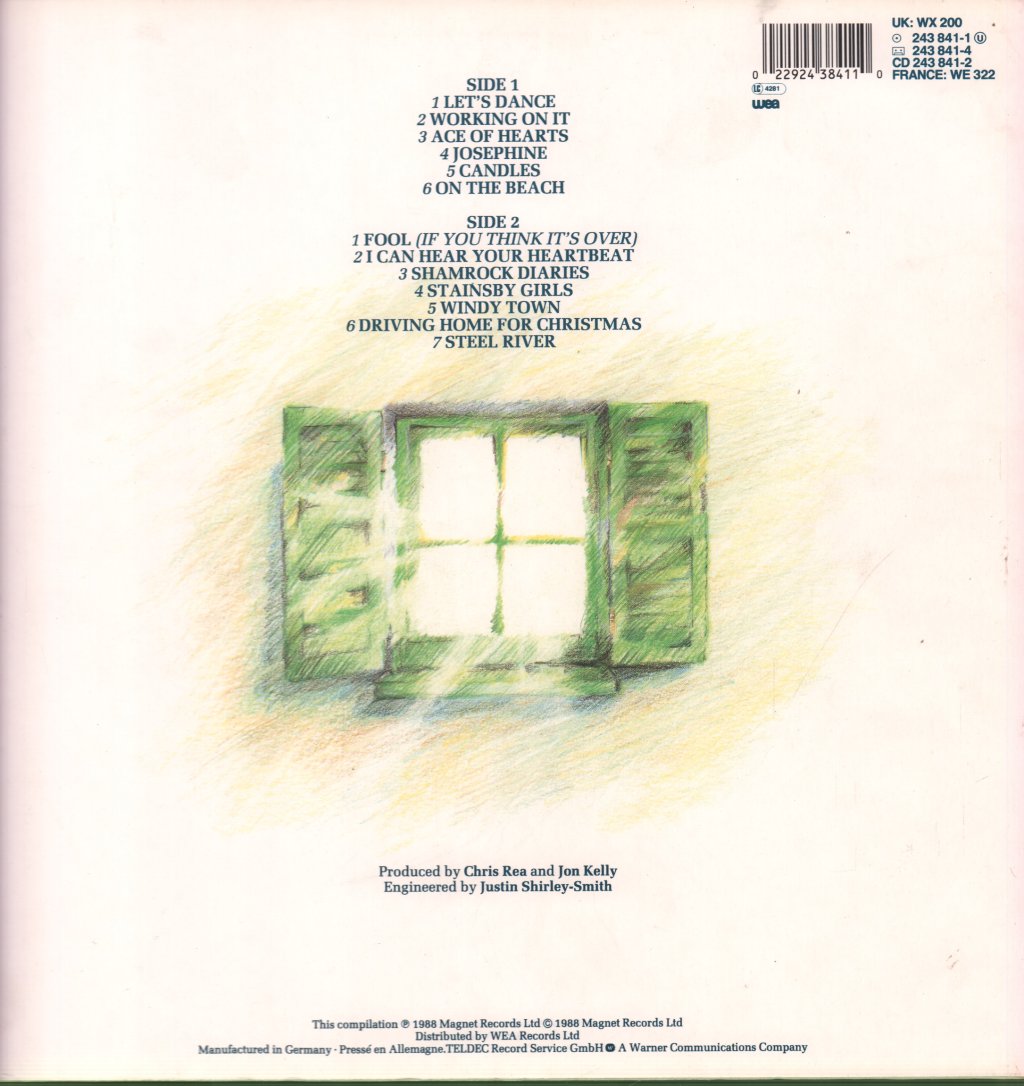 Chris Rea - New Light Through Old Windows (Best Of) - Lp