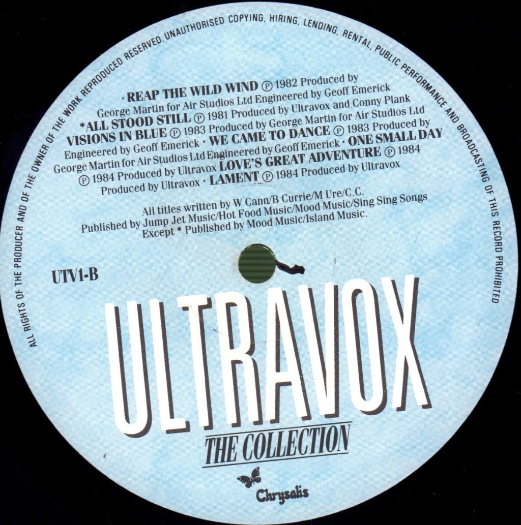 Ultravox - Collection - Lp