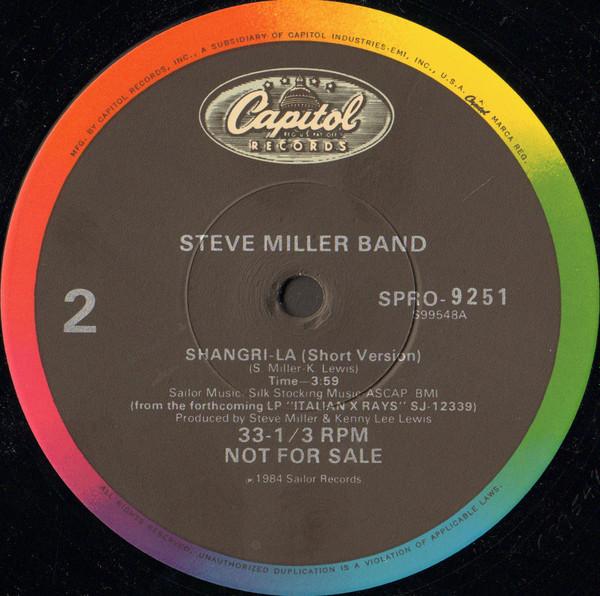 Steve Miller Band - Shangri-La - 12 Inch