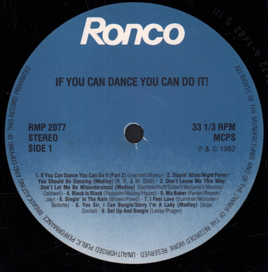 Una Stubbs - If You Can Dance You Can Do It - Lp