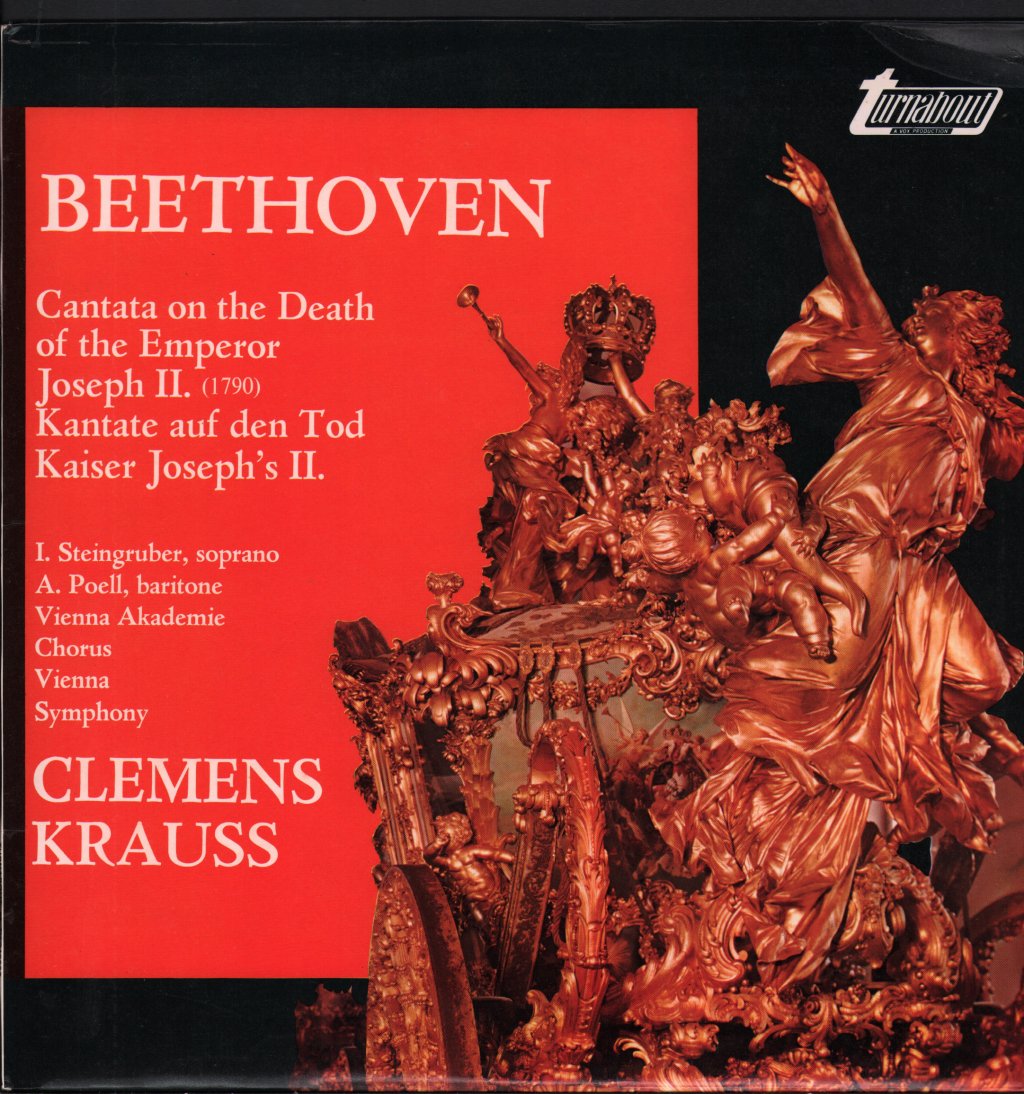 Clemens Krauss - Beethoven - Cantata On The Death Of The Emperor Joseph II. - Lp
