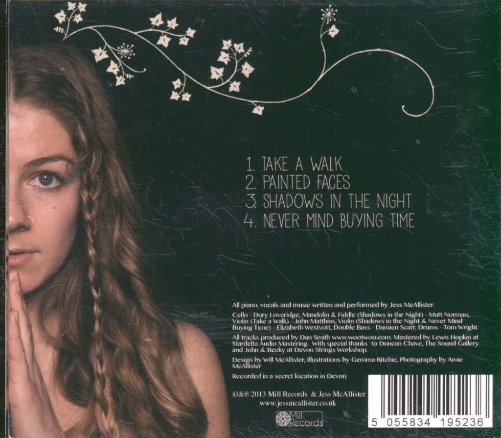 Jess McAllister - Painted Faces - Cd