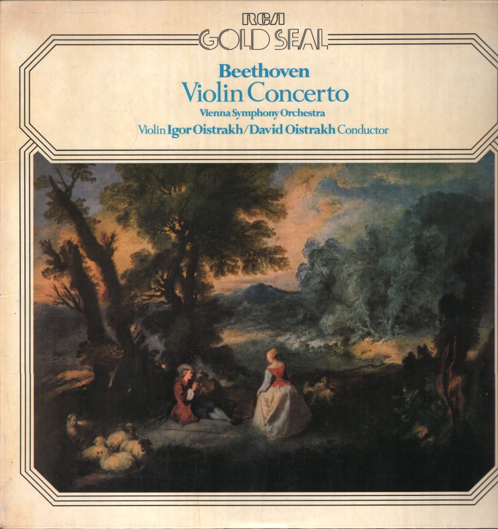 Igor Oistrakh / David Oistrakh / Vienna Symphony Orchestra - Beethoven - Violin Concerto - Lp