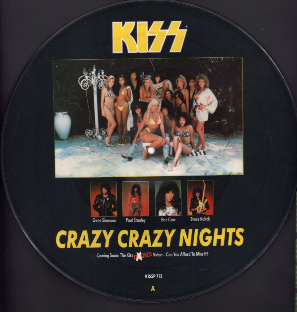 Kiss - Crazy Crazy Nights - 12 Inch