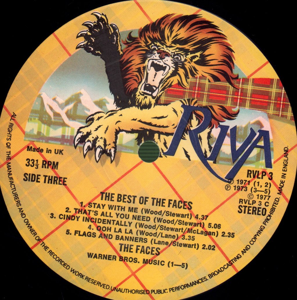 Faces - Best Of - Double Lp