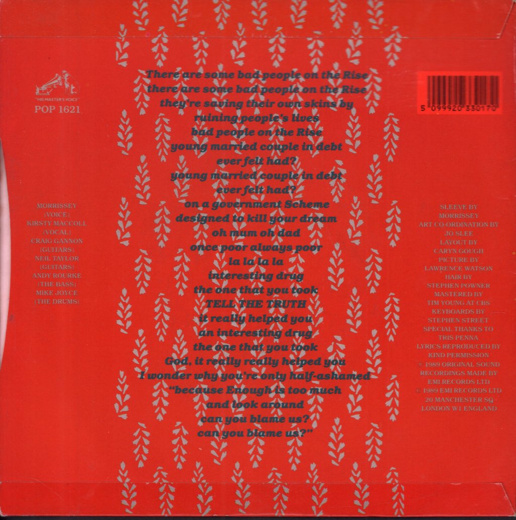 Morrissey - Interesting Drug - 7 Inch