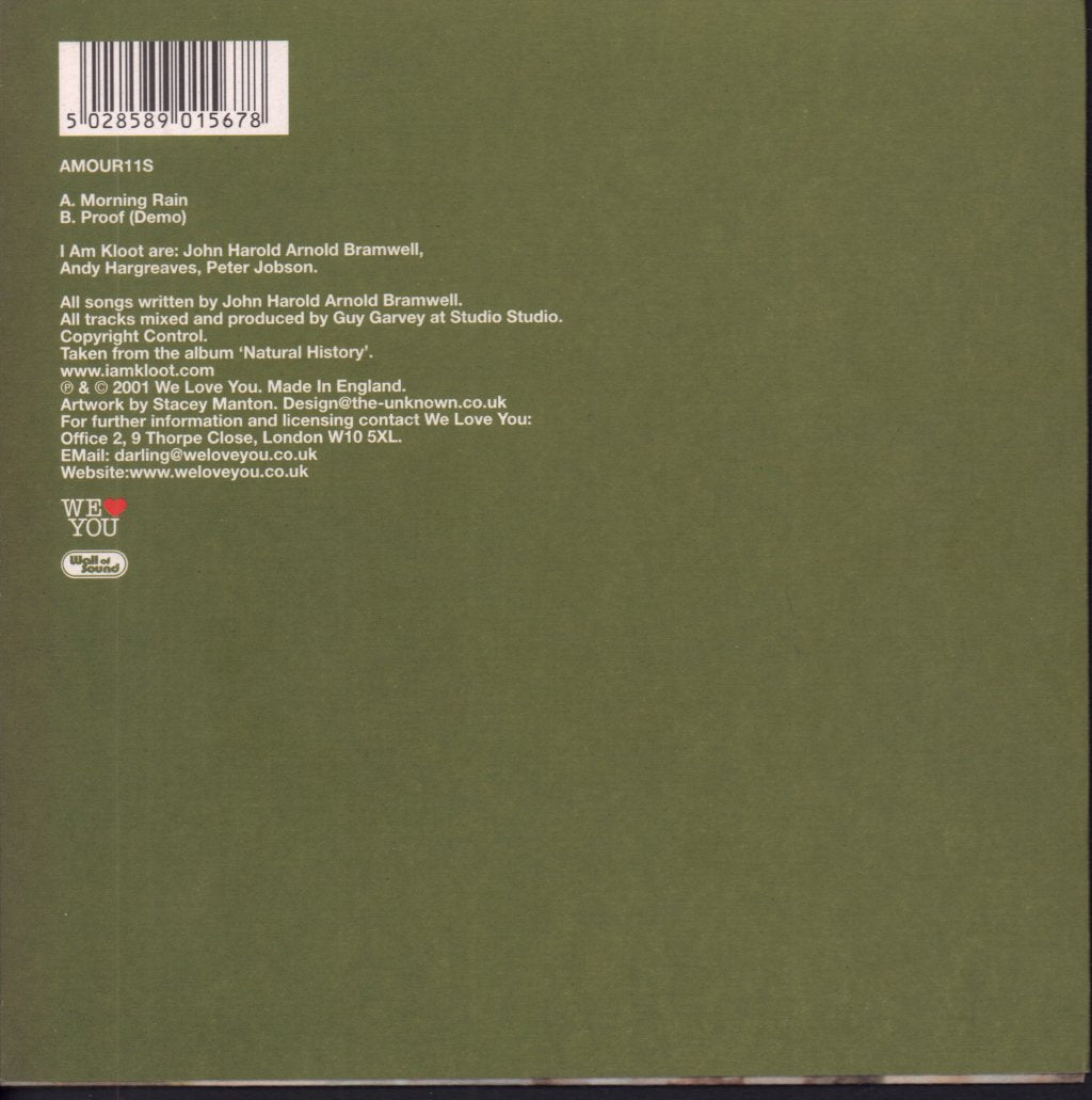 I Am Kloot - Morning Rain - 7 Inch