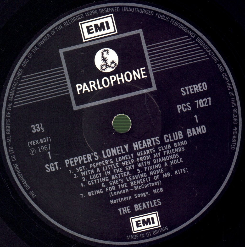 Beatles - Sgt Pepper's Lonely Hearts Club Band - Lp