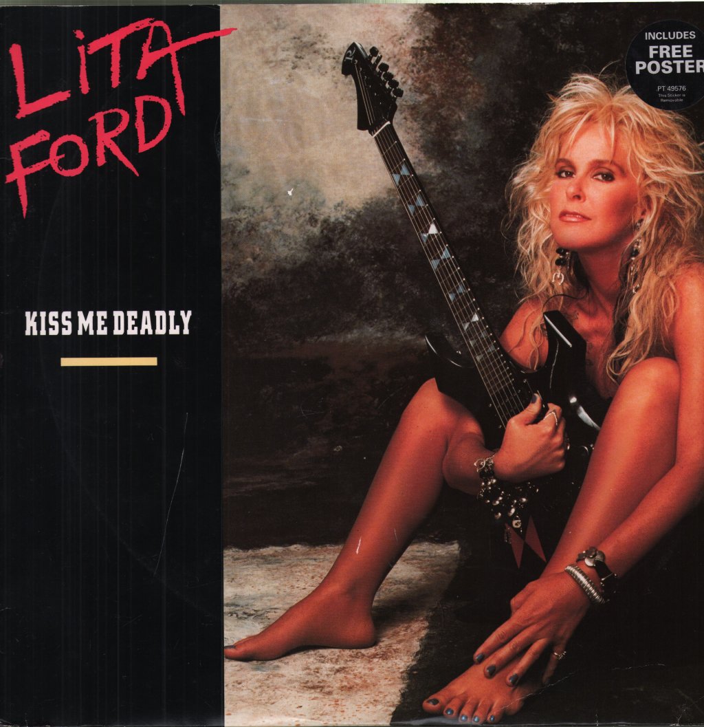 Lita Ford - Kiss Me Deadly - 12 Inch