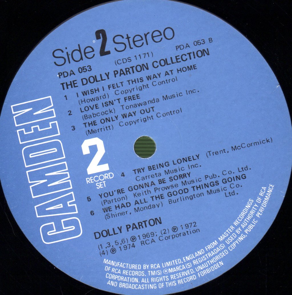 Dolly Parton - Collection - Double Lp