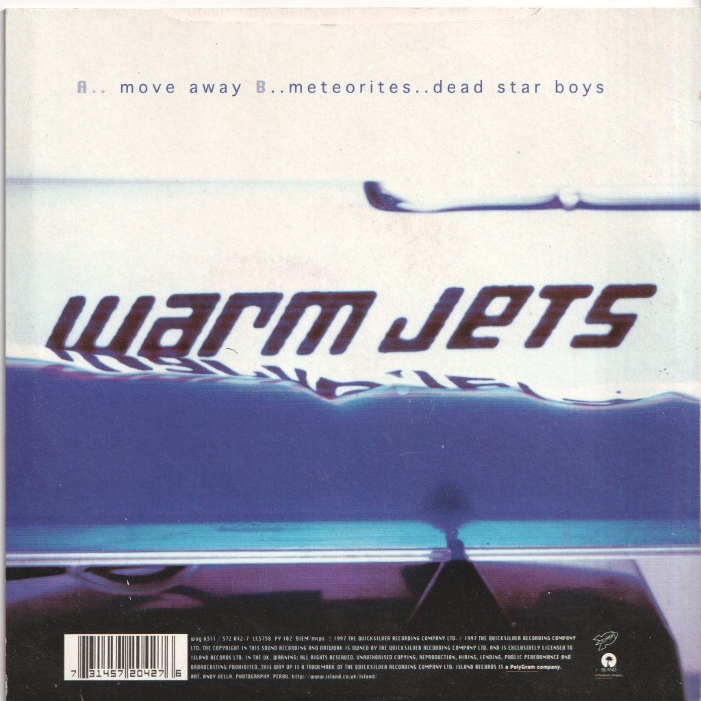 Warm Jets (Uk Indie Group) - Move Away - 7 Inch