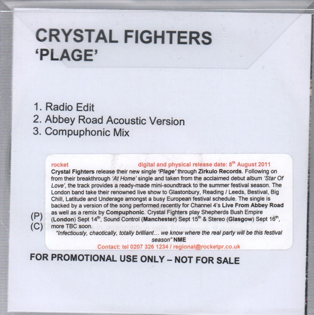 Crystal Fighters - Plage - Cdr