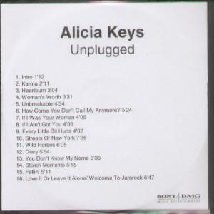Alicia Keys - Unplugged - Cdr
