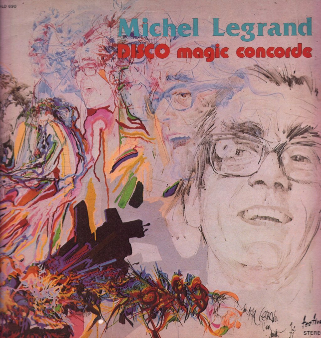 Michel Legrand - Disco Magic Concorde - Lp