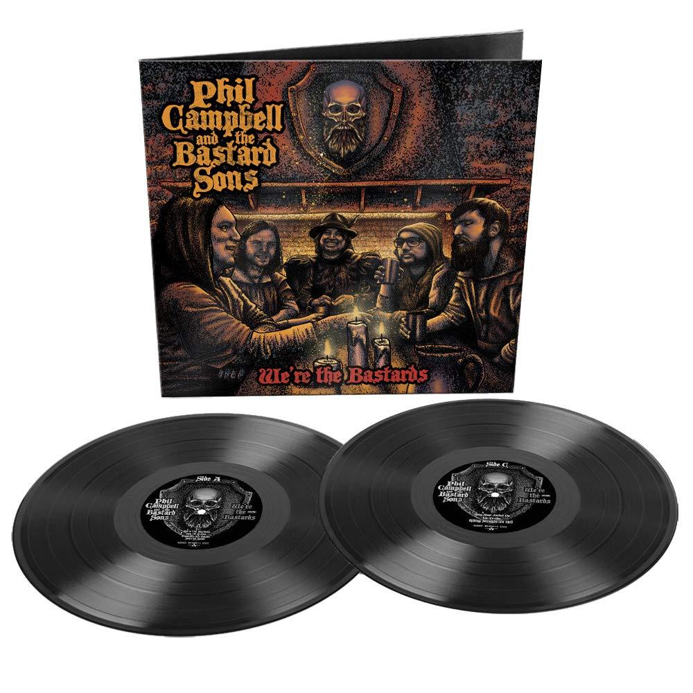 Phil Campbell And The Bastard Sons - We're the Bastards 2lp (Black In Gatefold) - Double Lp