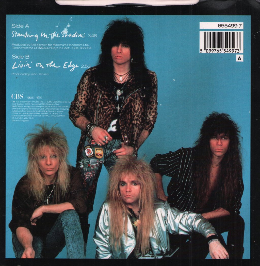 Britny Fox - Standing In The Shadows - 7 Inch