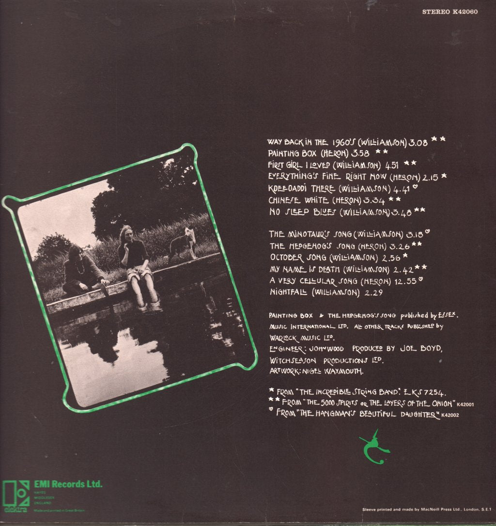 Incredible String Band - Relics Of The Incredible String Band - Lp