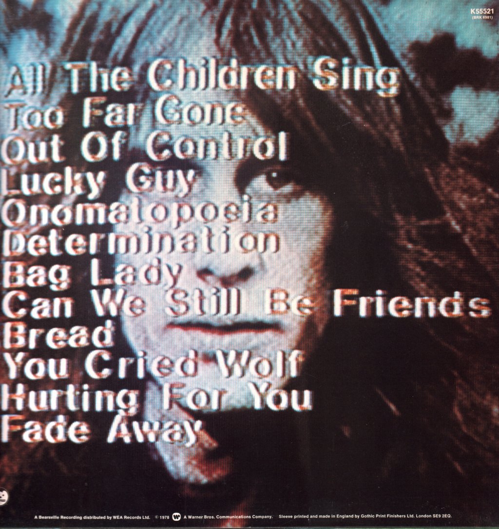 Todd Rundgren - Hermit Of Mink Hollow - Lp