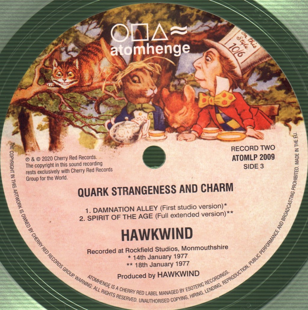 Hawkwind - Quark Strangeness And Charm - Double Lp