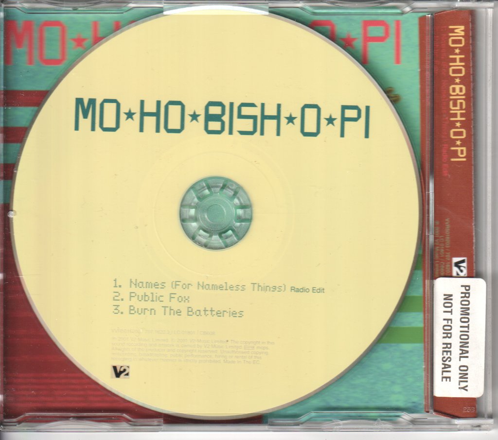 Mo-Ho-Bish-O-Pi - Names, (For Nameless Things) - Cd