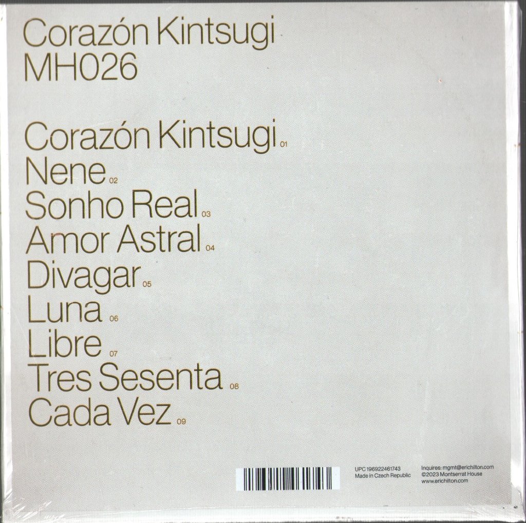 Eric Hilton - Corazón Kintsugi - Cd