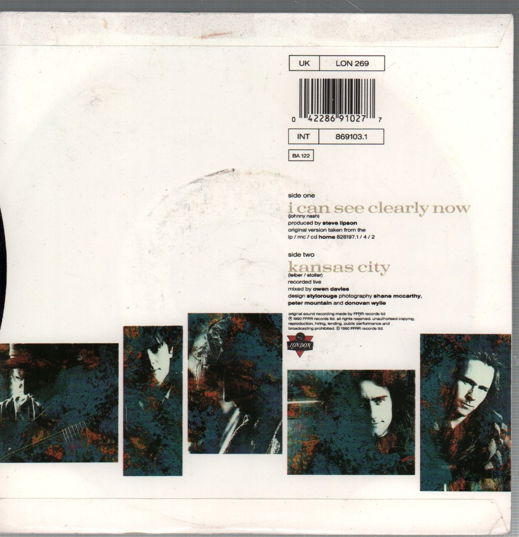 Hothouse Flowers - I Can See Clearly Now - 7 Inch